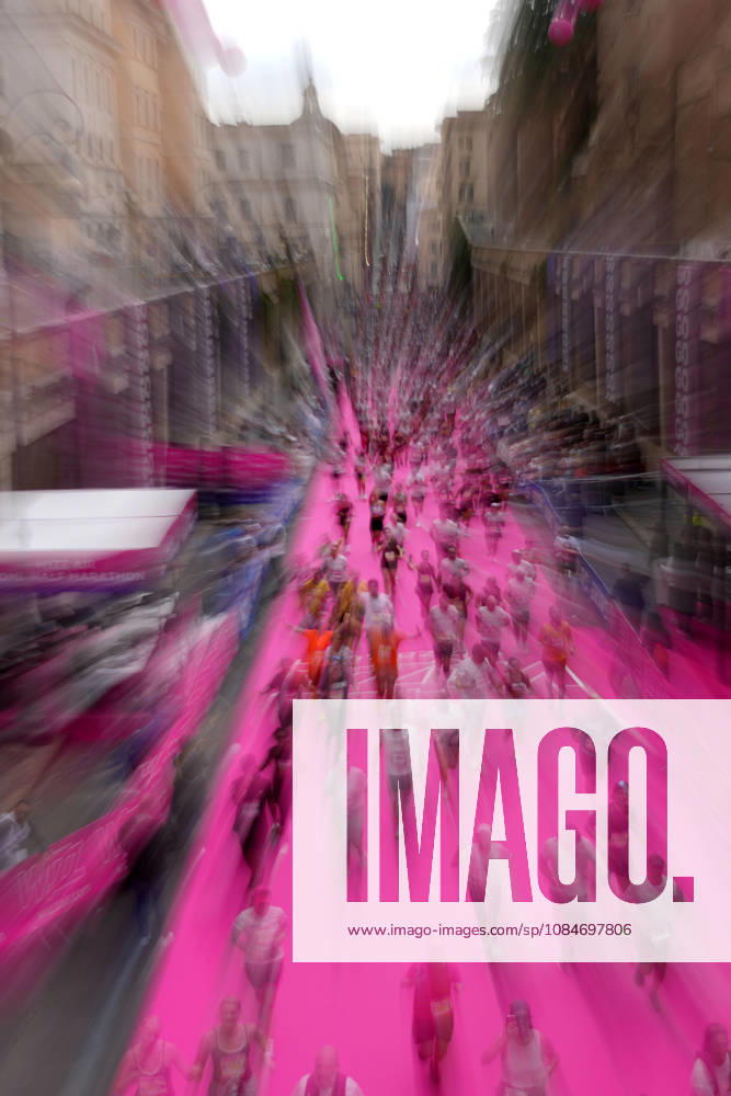 A moment of during the 3th edition of the Wizz Air Rome Half Marathon by Brooks 2026 Rome s, Italy - Sunday, October 18, 2026. ( Photo by Alfredo Falcone LaPresse )