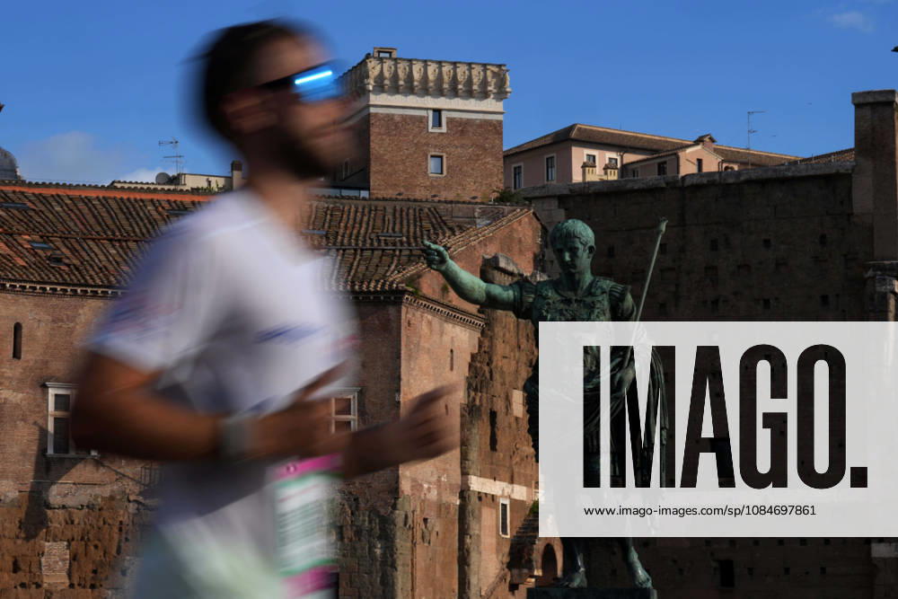 A moment during the Wizz Air Half Marathon 2026- Rome , October 18 , 2026 .