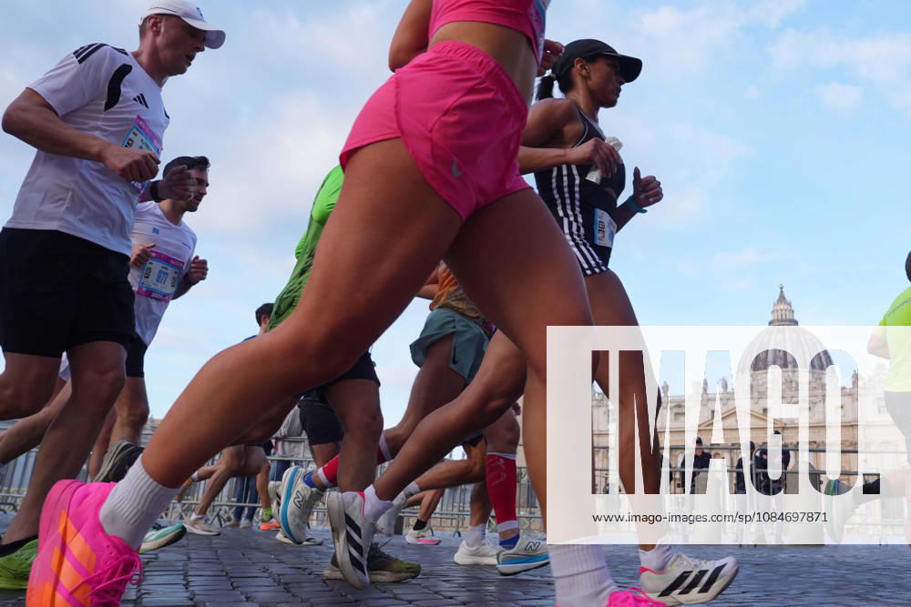A moment during the Wizz Air Half Marathon 2026- Rome , October 18 , 2026 .