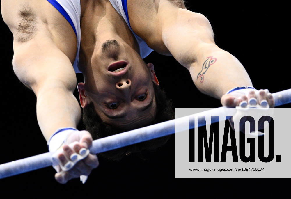 Netherlands Artistic Gymnastics World Championships Qualifiers 9267259 18.10.2026 Italy s Niccolo Vannucchi competes on the horizontal bar during the men s qualification of the 2026 World Artistic Gymnastics Championships in Rotterdam, the Netherlands. Alexey Filippov Sputnik Rotterdam Netherlands