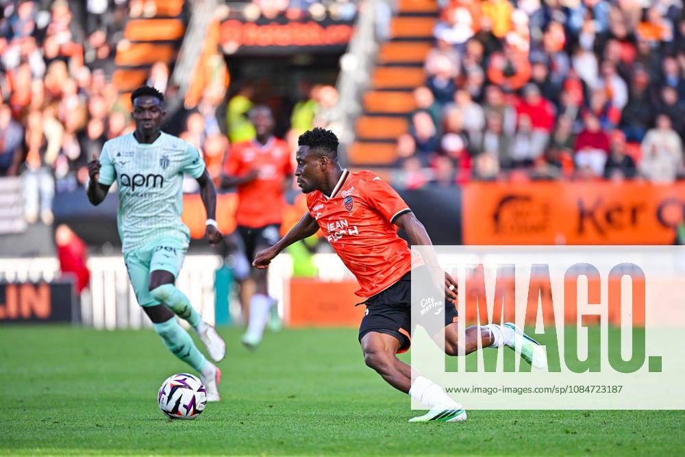 FC Lorient v AS Monaco - Ligue 1 McDonald s 2026 2027 Arsene KOUASSI of Lorient during Ligue 1 McDonald s match between Lorient and Monaco at Stade du Moustoir on October 18, 2026 in Lorient, France. Lorient France
