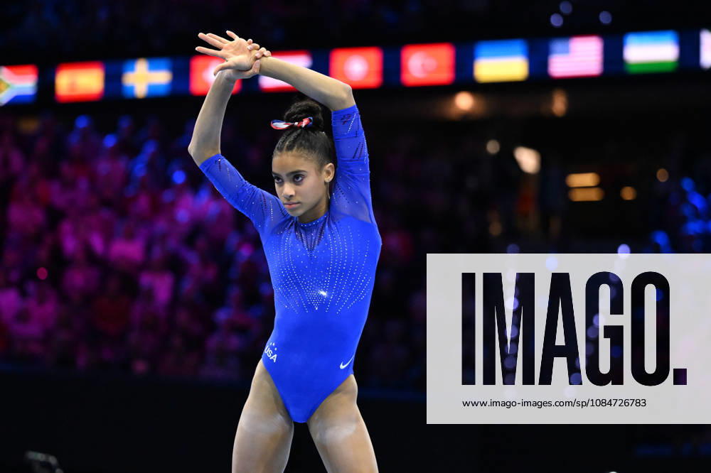 IPA89865446 - BULLOCK Charleigh (USA) on the floor during the 54th Artistic Gymnastics World Championships in Rotterdam, Netherlands