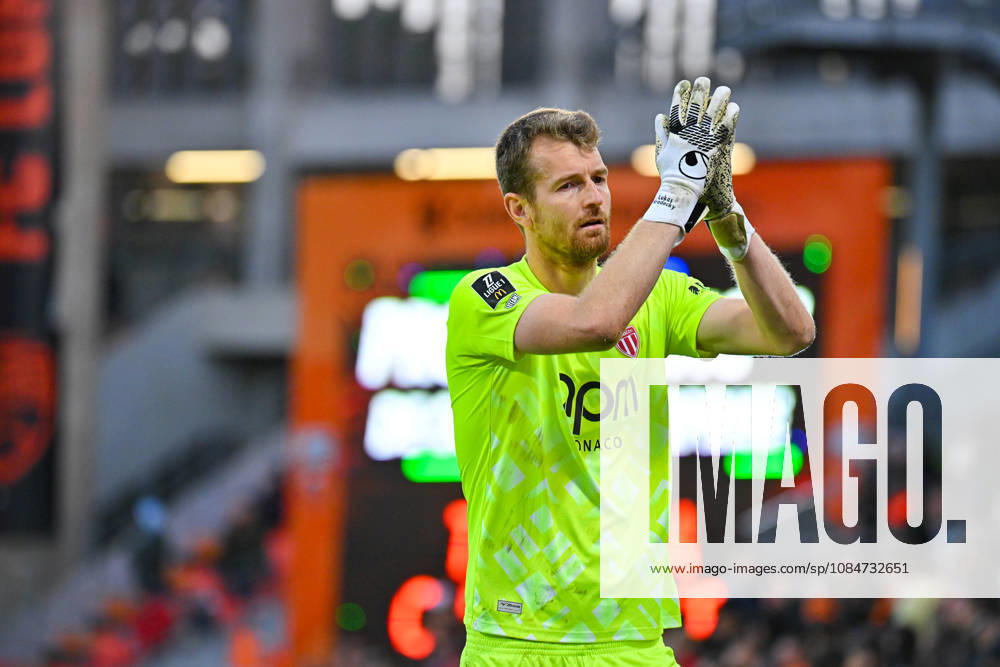 FC Lorient v AS Monaco - Ligue 1 McDonald s 2026 2027 Lukas HRADECKY of Monaco during Ligue 1 McDonald s match between Lorient and Monaco at Stade du Moustoir on October 18, 2026 in Lorient, France. Lorient France