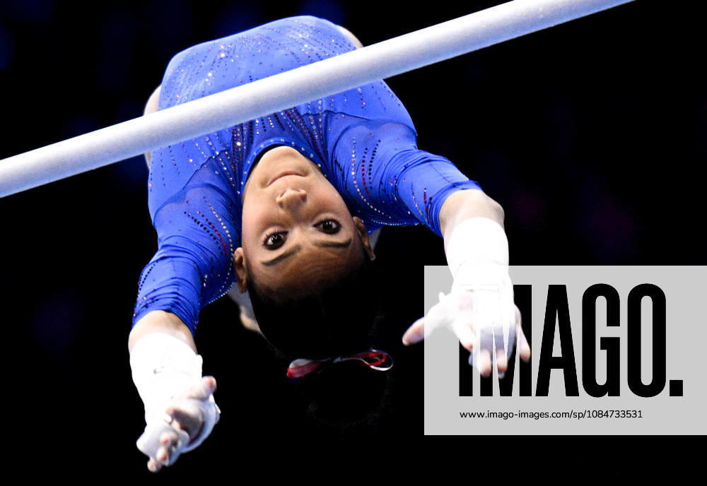 Netherlands Artistic Gymnastics World Championships Qualifiers 9267963 18.10.2026 Charleigh Bullock of the United States competes on the uneven bars during the women s qualification at the 2026 World Artistic Gymnastics Championships in Rotterdam, the Netherlands. Alexey Filippov Sputnik Rotterdam Netherlands