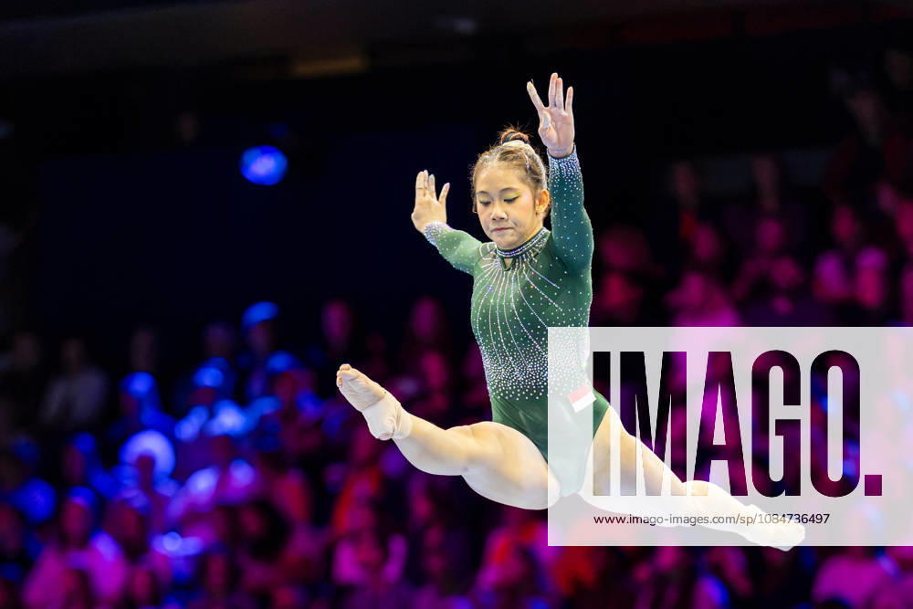 2026-10-18 Artistic Gymnastics World Championships 2026 - Day 2 ROTTERDAM, NETHERLANDS - OCTOBER 18: Dylanov Brahmana of Indonesia competes during Day 2 of the Artistic Gymnastics World Championships 2026 at Rotterdam Ahoy on October 18, 2026 in Rotterdam, Netherlands. Rotterdam Rotterdam Ahoy Netherlands Content not available for redistribution in The Netherlands directly or indirectly through any third parties.