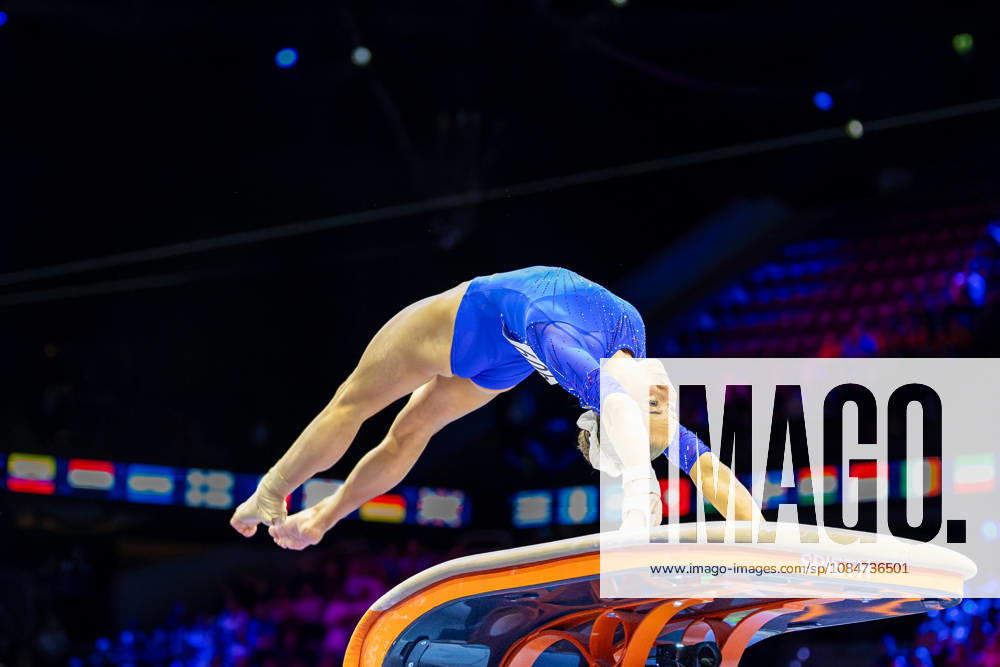 2026-10-18 Artistic Gymnastics World Championships 2026 - Day 2 ROTTERDAM, NETHERLANDS - OCTOBER 18: Claire Pease of United States competes during Day 2 of the Artistic Gymnastics World Championships 2026 at Rotterdam Ahoy on October 18, 2026 in Rotterdam, Netherlands. Rotterdam Rotterdam Ahoy Netherlands Content not available for redistribution in The Netherlands directly or indirectly through any third parties.