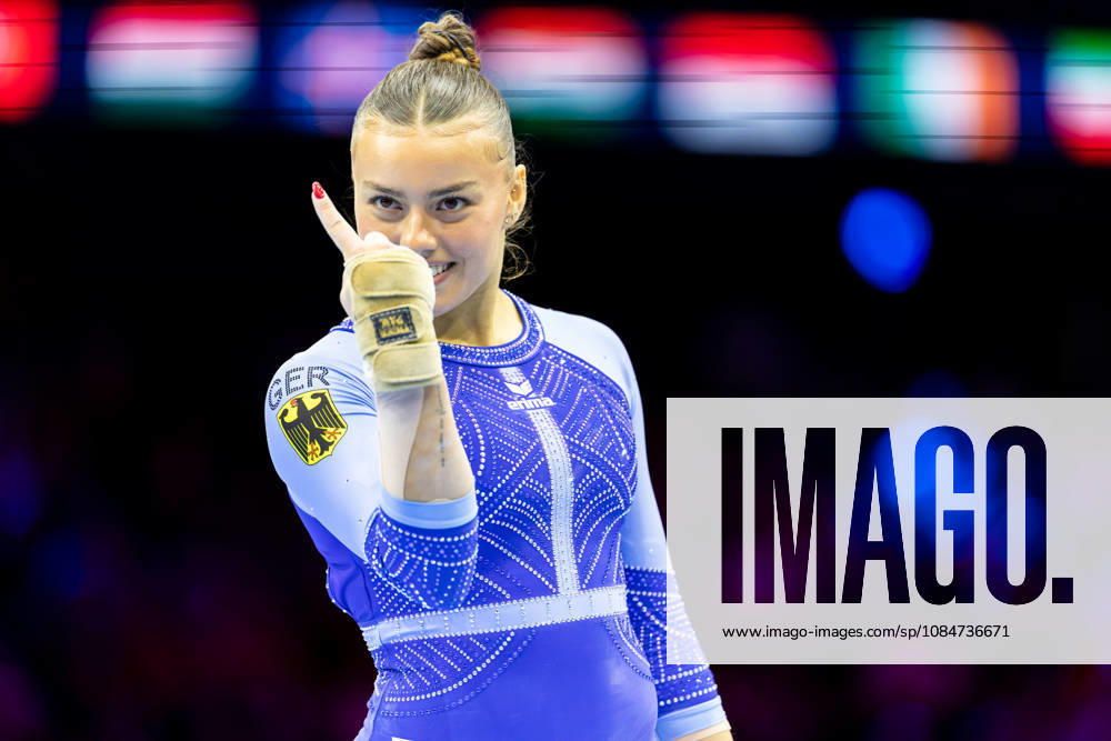 2026-10-18 Artistic Gymnastics World Championships 2026 - Day 2 ROTTERDAM, NETHERLANDS - OCTOBER 18: Emma Leonie Malewski of Germany competes during Day 2 of the Artistic Gymnastics World Championships 2026 at Rotterdam Ahoy on October 18, 2026 in Rotterdam, Netherlands. Rotterdam Rotterdam Ahoy Netherlands Content not available for redistribution in The Netherlands directly or indirectly through any third parties.