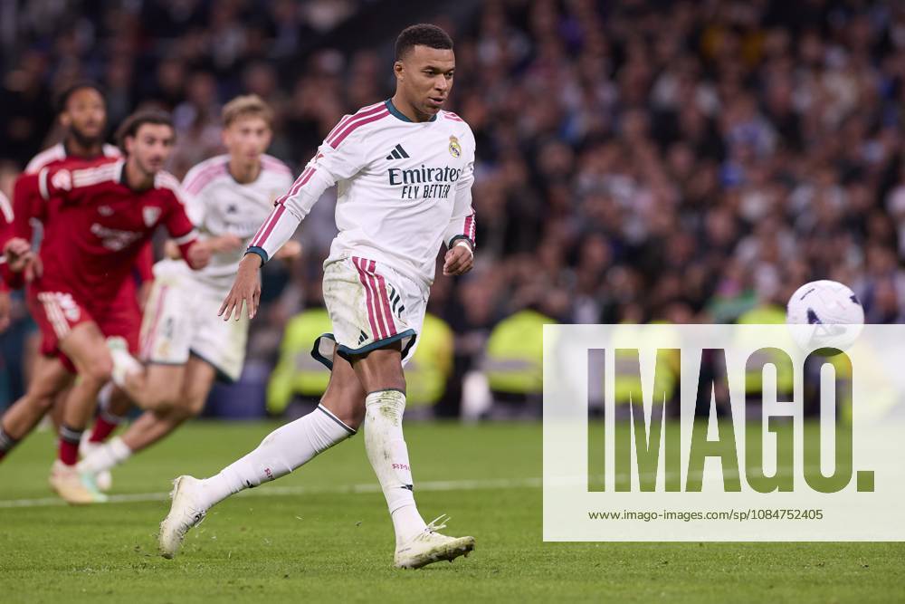Kylian Mbappe (Real Madrid CF) is seen in action during the LaLiga EA SPORTS 2026 2027 match between Real Madrid CF and Sevilla FC..Final score: Real Madrid CF 4-1 Sevilla FC. Madrid Spain - ZUMAs197 20261018_aaa_s197_225