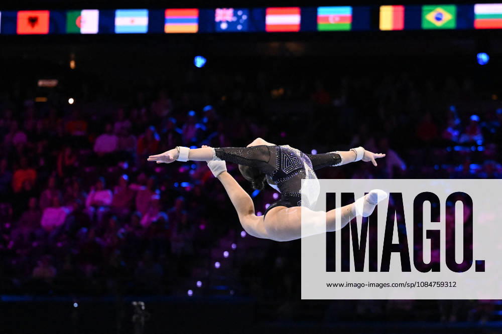OTHER - Gymnastics - 54th Artistic Gymnastics World Championships Photo by IPA ABACAPRESS.COM89874579 - Giulia PEROTTI (ITALY) performing her floor routine at the 54th Artistic Gymnastics World Championships in Rotterdam, Netherlands, on October 18, 2026 Rotterdam Netherlands