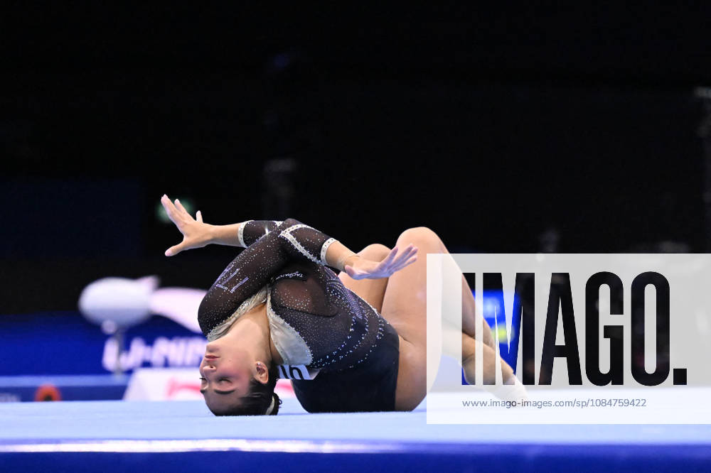 OTHER - Gymnastics - 54th Artistic Gymnastics World Championships Photo by IPA ABACAPRESS.COM89874614 - ESPOSITO Manila (ITALY) floor routine during the 54th Artistic Gymnastics World Championships in Rotterdam, Netherlands, October 18, 2026 Rotterdam Netherlands