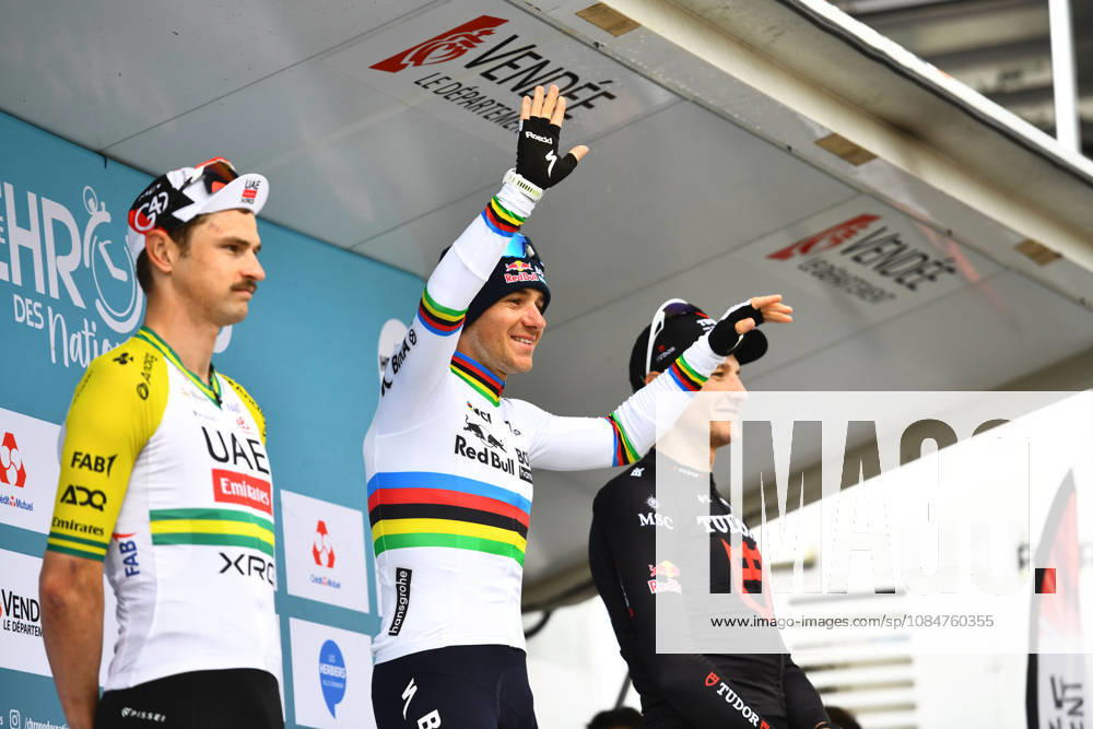 Les Herbiers, Pays De La Loire, France: Red BullÃBoraÃHansgrohes Belgian rider Remco Evenepoel competes in the Chrono des Nations in Les Herbiers, France, on October 18, 2026. Les Herbiers France - ZUMAh284 20261018_znp_h284_001