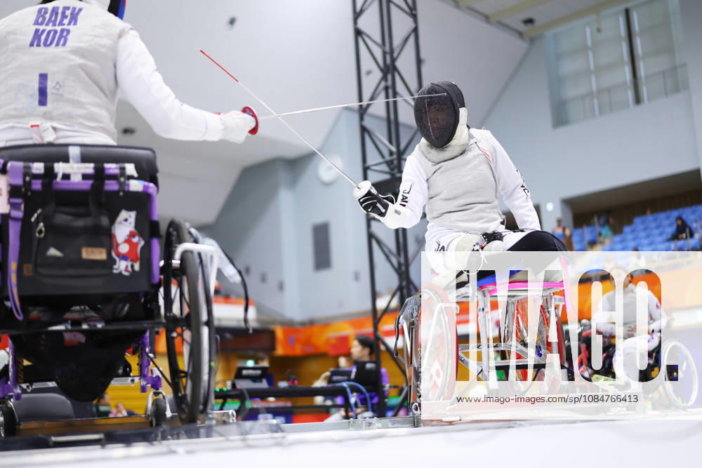 Chikako Yoshizawa (JPN), OCTOBER 19, 2026 - Para Fencing : Women s Foil Category A Round of pool during the Asian Para Games Aichi-Nagoya 2026 at Nagoya City Inae Sports Center in Aichi, Japan. Noxthirdxpartyxsales aflo_357259580 NaokixMoritax