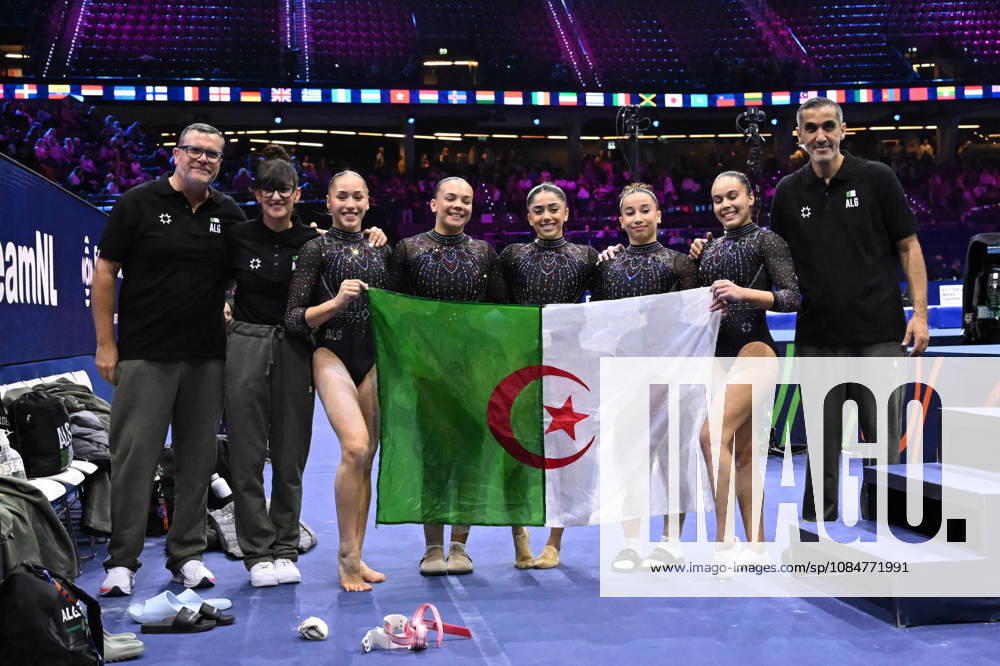 OTHER - Gymnastics - 54th Artistic Gymnastics World Championships Photo by IPA ABACAPRESS.COM89907081 - NEMOUR Kaylia (ALG) on the floor during the 54th Artistic Gymnastics World Championships in Rotterdam, Netherlands, October 19, 2026 Rotterdam Netherlands