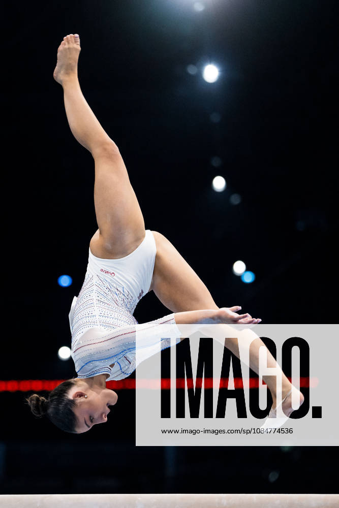 Maiana Prat of France competes in women s balance beam qualifications during day three of the 2026 Artistic Gymnastics World Championships on October 19, 2026 in Rotterdam. Photo: Joel Marklund BILDBYRÅN kod JM JM0860 bbeng artistisk gymnastik artistic gymnastics gymnastik-vm vm artistic gymnastics world championships dambbeng artistisk gymnastik artistic gymnastics gymnastik-vm vm artistic gymnastics world championships dam frankrike france