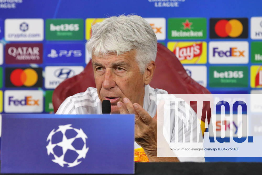 IPA89910536 - October 19, 2026 Champions League: Gasperini press conference, PK, Pressekonferenz + Training Sessions In the photo: Gasperini (Photo by Gino Mancini)