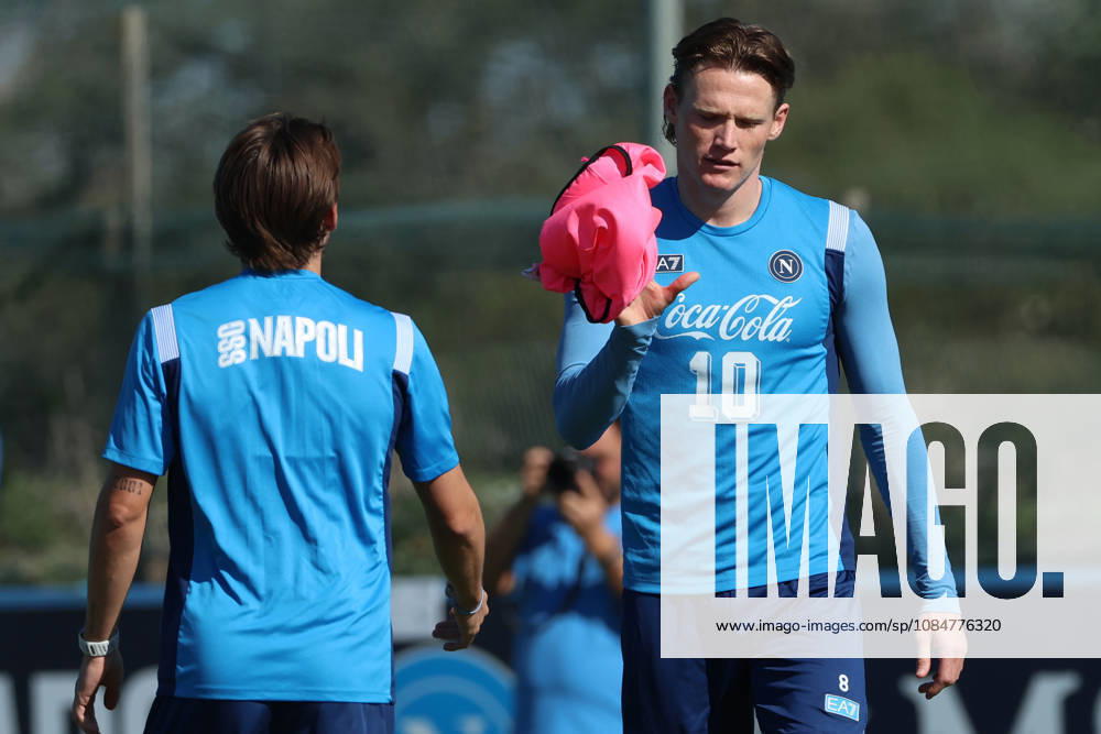 SSC Napoli Training Session Scott McTonimay of Napoli during a training session ahead of the UEFA Champions League 2026 27 at the Napoli training center in Castel Volturno, Italy, on October 19, 2026. Castel Volturno Napoli Italy