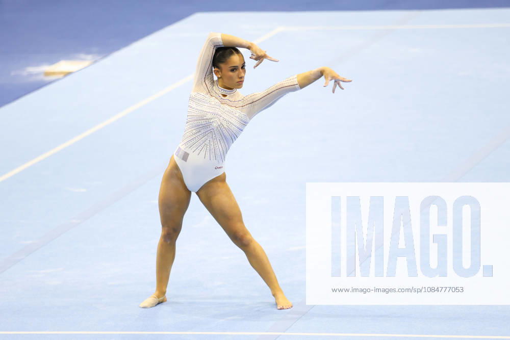 MAIANA PRAT of Team France performs on the Floor Exercise during the Women s Qualification subdivision 6 10 of the 54th Artistic Gymnastics World Championships at the Ahoy Arena in Rotterdam, Netherlands. Rotterdam Netherlands - ZUMAc179 20261019_zep_c179_060