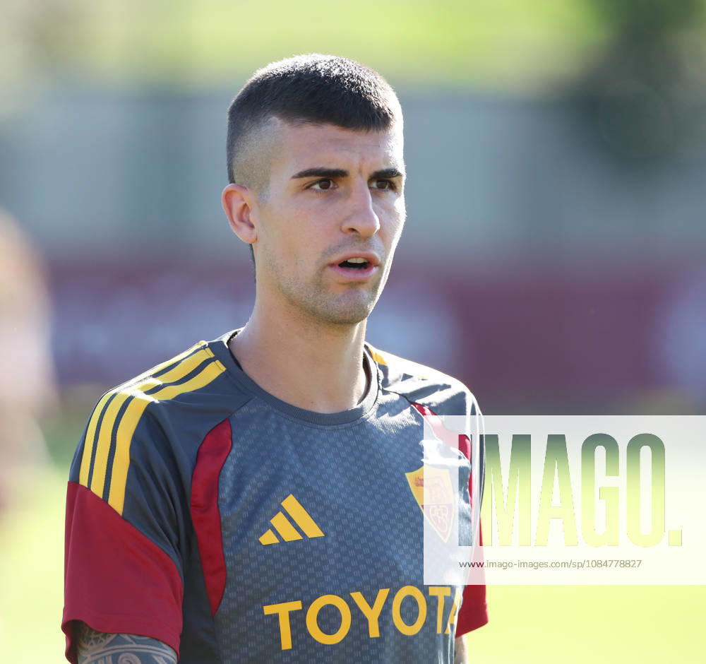 IPA89917562 - October 19, 2026 Champions League: Gasperini press conference, PK, Pressekonferenz + Training Sessions In the photo: Gianluca Mancini (Photo by Gino Mancini)