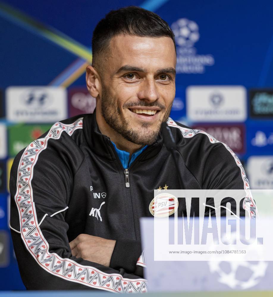 PORTO - Filip Kostić of PSV Eindhoven during a press conference, PK, Pressekonferenz the day before the Champions League match between Porto and PSV Eindhoven at the Estadio Do Dragao, on October 19, 2026 in Porto, Portugal. MORITZ MUELLER ANP ANPxSportx IVx 572984353 originalFilename: 572984353