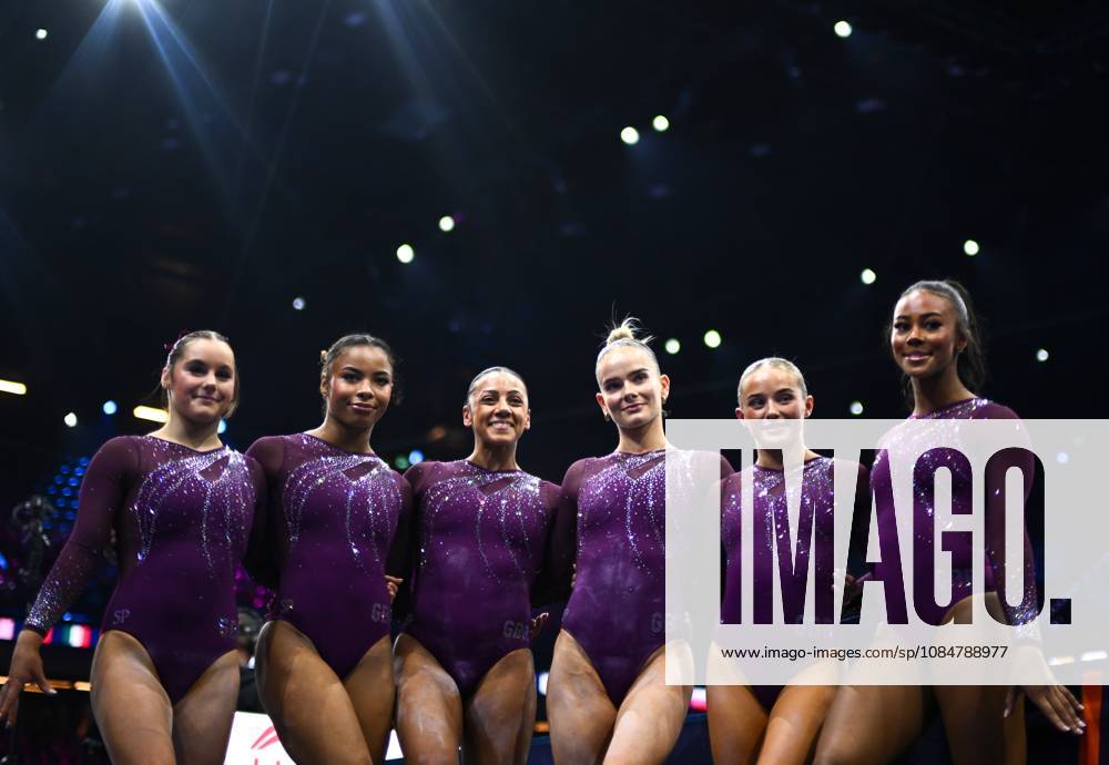 Netherlands Artistic Gymnastics World Championships Qualifiers 9268658 19.10.2026 Athletes of Great Britain pose during the women s qualification of the 2026 World Artistic Gymnastics Championships in Rotterdam, the Netherlands. Alexey Filippov Sputnik Rotterdam Netherlands