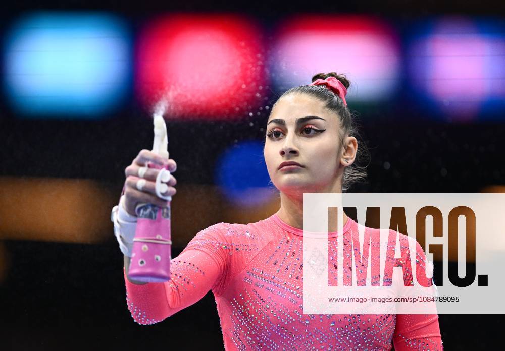 Netherlands Artistic Gymnastics World Championships Qualifiers 9268662 19.10.2026 Liudmila Roshchina of Team World Gymnastics Neutral Athletes 2 is seen during the women s qualification of the 2026 World Artistic Gymnastics Championships in Rotterdam, the Netherlands. Alexey Filippov Sputnik Rotterdam Netherlands
