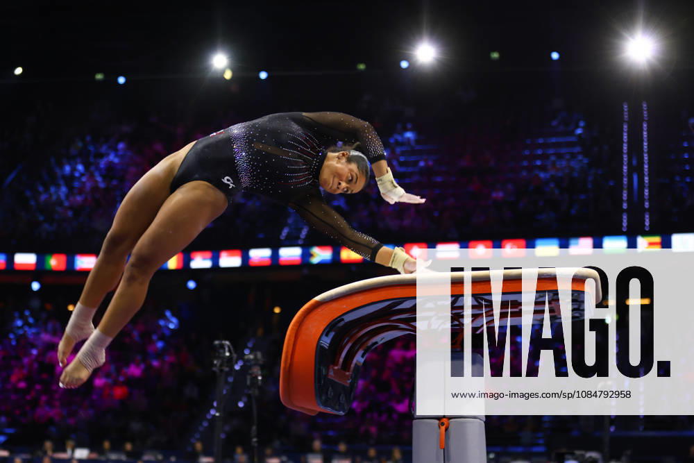 LIA MONICA FONTAINE of Team Canada competes on the Vault of the Women s Qualification of the 54th Artistic Gymnastics World Championships at the Ahoy Arena in Rotterdam, Netherlands. Rotterdam Netherlands - ZUMAc179 20261019_zep_c179_080