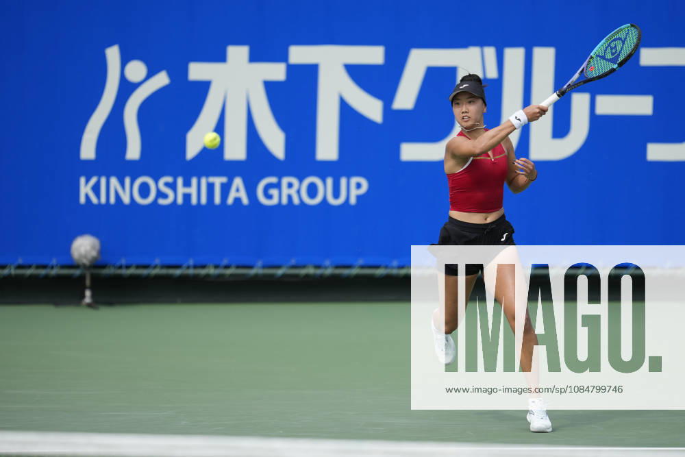WTA, Tennis Damen Kinoshita Group Japan Open - Day 2 Ann Li of the United States plays during her round of 32 singles match against Emerson Jones of Australia at the 2026 Kinoshita Group Japan Open Women s tennis tournament at Utsubo Tennis Center in Osaka, Japan, on October 20, 2026. Osaka Japan
