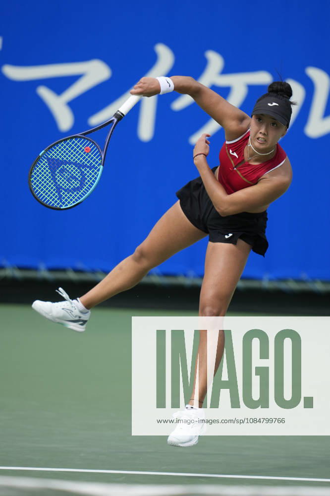 WTA, Tennis Damen Kinoshita Group Japan Open - Day 2 Ann Li of the United States plays during her round of 32 singles match against Emerson Jones of Australia at the 2026 Kinoshita Group Japan Open Women s tennis tournament at Utsubo Tennis Center in Osaka, Japan, on October 20, 2026. Osaka Japan
