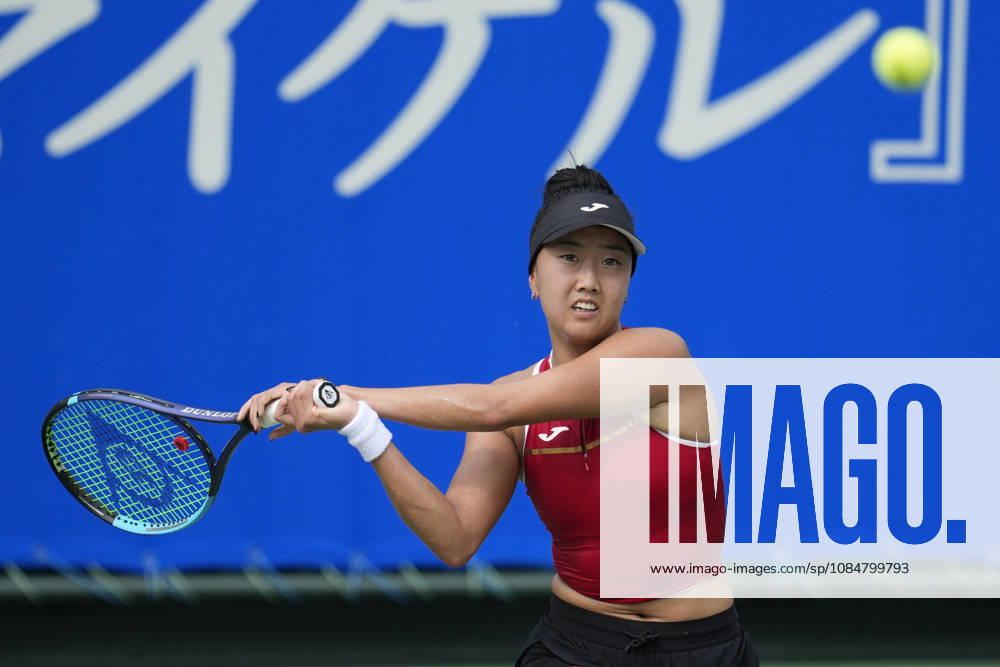 WTA, Tennis Damen Kinoshita Group Japan Open - Day 2 Ann Li of the United States plays during her round of 32 singles match against Emerson Jones of Australia at the 2026 Kinoshita Group Japan Open Women s tennis tournament at Utsubo Tennis Center in Osaka, Japan, on October 20, 2026. Osaka Japan