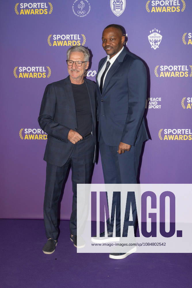 SPORTEL AWARDS MONACO 2026 Jean Luc Ettori and Steve Mandanda attend Sportel Awards Ceremony on October 19, 2026 in Monte-Carlo, Monaco, Credit:thierry carpico Avalon