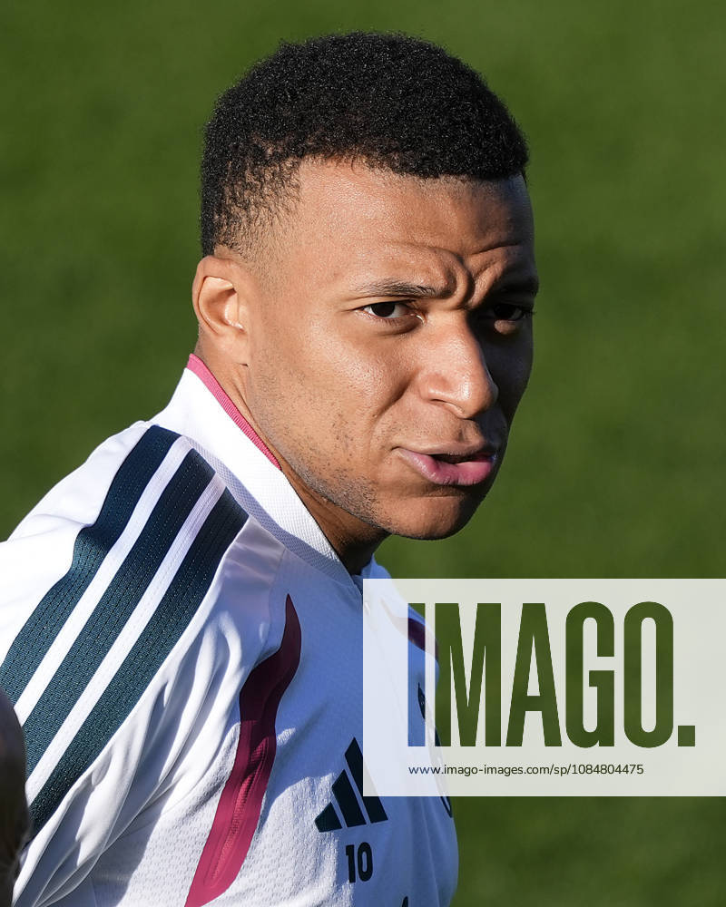 REAL MADRID CF v RB LEIPZIG. CHAMPIONS LEAGUE 2026 2027. ROUND 3. Real Madrid CF s Kylian Mbappe during training session prior to the Champions League round 3 match against RB Leipzig. October 20 2026. (ALTERPHOTOS Acero) MadridSpain
