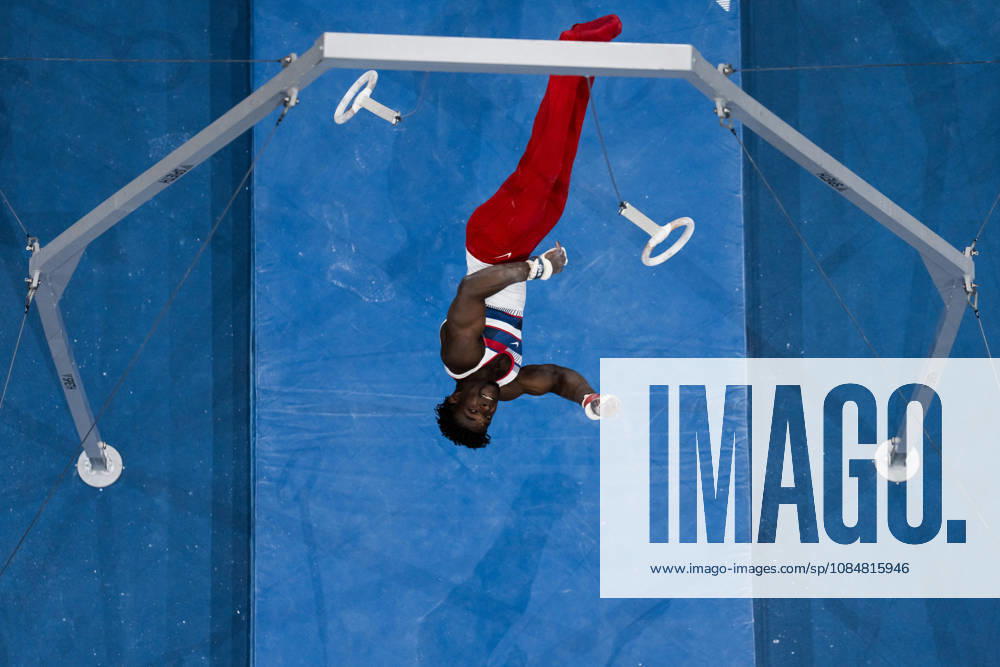 Frederick Richard of United States competes in still rings during men s team final on day four of the 2026 Artistic Gymnastics World Championships on October 20, 2026 in Rotterdam. Photo: Joel Marklund BILDBYRÅN kod JM JM0861 bbeng artistisk gymnastik artistic gymnastics gymnastik-vm vm artistic gymnastics world championships final lagfinal team final