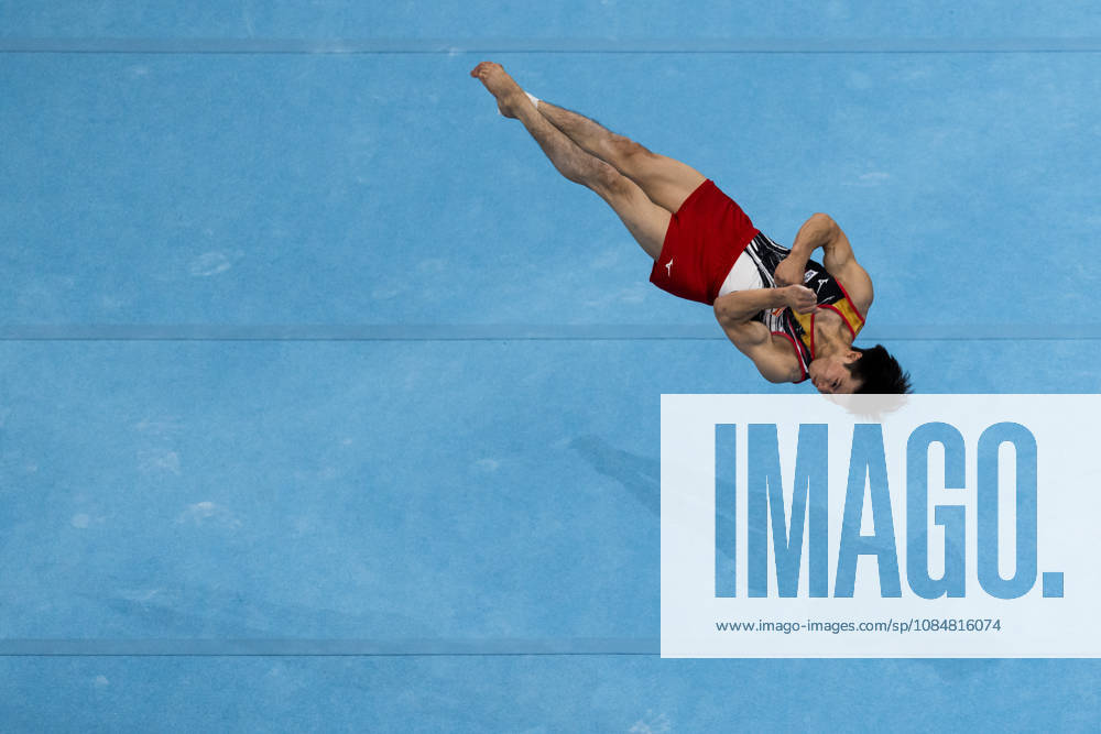 Ryosuke Doi of Japan competes in floor exercise during men s team final on day four of the 2026 Artistic Gymnastics World Championships on October 20, 2026 in Rotterdam. Photo: Joel Marklund BILDBYRÅN kod JM JM0861 bbeng artistisk gymnastik artistic gymnastics gymnastik-vm vm artistic gymnastics world championships final lagfinal team final