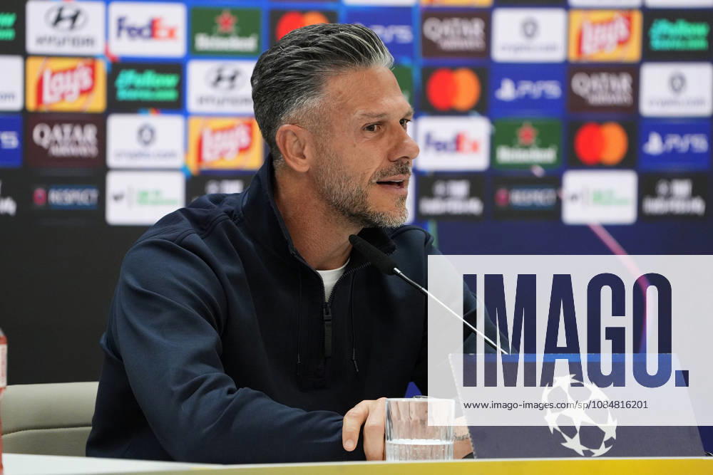 REAL MADRID CF v RB LEIPZIG. CHAMPIONS LEAGUE 2026 2027. ROUND 3. RB Leipzig s coach Martin Demichelis in press conference, PK, Pressekonferenz after raining session prior to the Champions League round 3 match against Real Madrid CF. October 20 2026. (ALTERPHOTOS Acero) MadridSpain