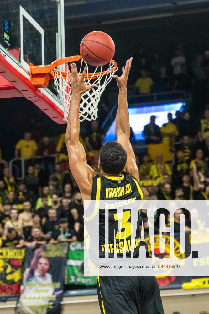 Rostock, Deutschland 20. Oktober 2026: BKT EuroCup - 2026 2027 - Gruppenphase - Gruppe A - Sp. 4 - Rostock Seawolves gegen Aris Thessaloniki Im Bild: Jeremiah Robinson-Earl (Aris Thessaloniki)