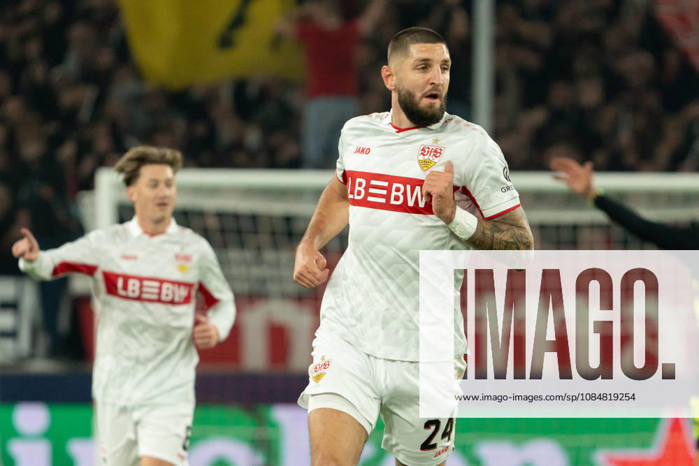 Jeff Chabot (VfB Stuttgart, 24), GER, VfB Stuttgart vs. Atlà tico Madrid, Fussball, UEFA Champions League, Spieltag 3, Spielzeit 2026 2027, 20.10.2026, GER, VfB Stuttgart vs. Atlà tico Madrid, Fussball, UEFA Champions League, Spieltag 3, Spielzeit 2026 2027, 20.10.2026, Stuttgart
