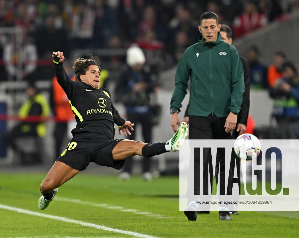 Fussball UEFA Champions-League League 2026 2027, 3.Spieltag, VfB Stuttgart - Atletico Madrid, in der MHP-Arena Stuttgart, Giuliano Simeone (Atletico Madrid)