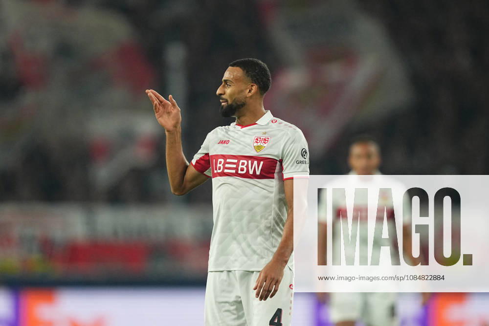 Josha Vagnoman (VFB Stuttgart) during VfB Stuttgart and Atlético Madrid, League Phase UEFA Champions League, at MHPArena, Stuttgart, Germany on October 20, 2026. DeFodi Images. -