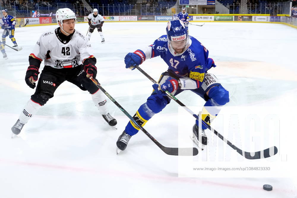 Swiss Ice hockey, Eishockey - EHC Kloten vs Lausanne Hockey - EHC Kloten Forward Joona Luoto (47)