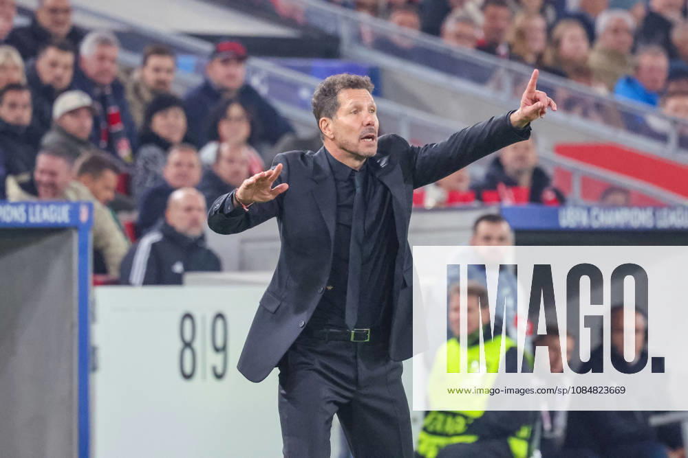 VfB Stuttgart - Atletico Madrid Deutschland, Stuttgart, 20.10.2026, Fussball, UEFA Champions League, Saison 2026 2027, VfB Stuttgart - Atletico Madrid: Diego Simeone (Trainer Atletico Madrid).