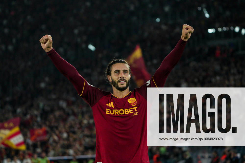 IPA89962981 - Mario Hermoso of AS Roma during the AS Roma vs. Slovan Bratislava UEFA Champions League soccer match in Rome, Italy, on October 20, 2026
