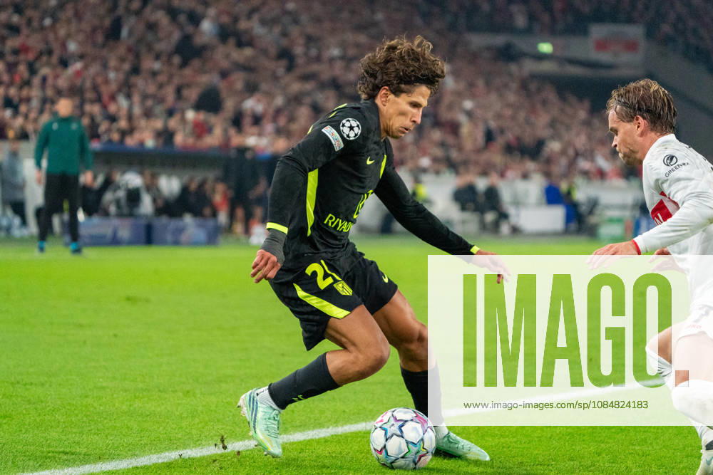 Giuliano Simeone (Atletico Madrid, 20) seen during UEFA Champions League 2026 2027 league phase game between teams of VfB Stuttgart and Atletico Madrid (Pia Schindler Ball Raw Images) Stuttgart MHP Arena Germany