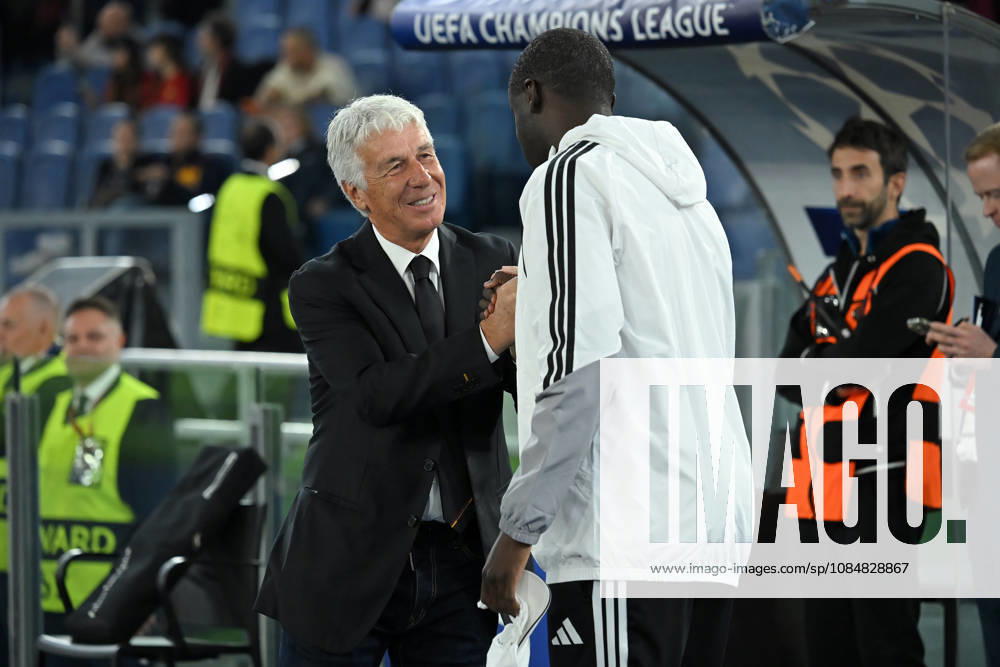 2026,Roma-Slovan Bratislava Roma coach Gian Piero Gasperini reacts,Slovan Bratislava coach Yaya Toure during the Champions League match Championship phase Matchday 3 Roma-Slovan Bratislava at the Stadio Olimpico. Rome (Italy), October 20, 2026 during the Champions League match Championship phase Matchday 3 Roma-Slovan Bratislava at the Stadio Olimpico. Rome (Italy), October 20, 2026 Imago-images Emmefoto