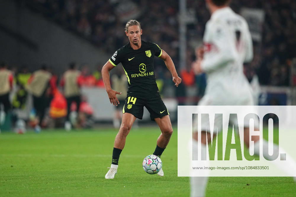 Marcos Llorente (Atleti) during VfB Stuttgart and Atlético Madrid, League Phase UEFA Champions League, at MHPArena, Stuttgart, Germany on October 20, 2026. DeFodi Images. -