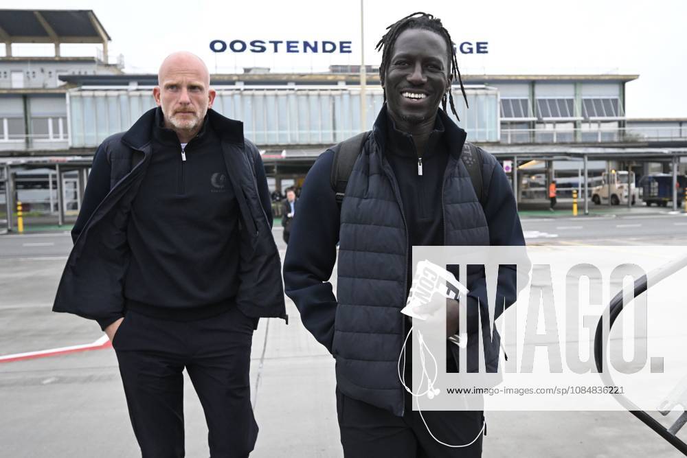 SC Braga v KAA Gent - UEFA Conference League Media Activities 21 10 2026 OOSTENDE, BELGIUM - OCTOBER 21 : Leye Mbaye assistant coach of KAA Gent pictured at the Oostende airport before departure for the UEFA Conference League 2026 27 League Phase matchday 2 match between SC Braga and KAA Gent on October 21, 2026 in Oostende, Belgium, 21 10 2026 Oostende Belgium