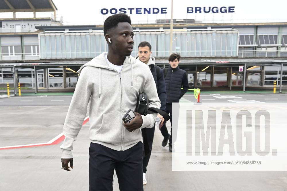 SC Braga v KAA Gent - UEFA Conference League Media Activities 21 10 2026 OOSTENDE, BELGIUM - OCTOBER 21 : pictured at the Oostende airport before departure for the UEFA Conference League 2026 27 League Phase matchday 2 match between SC Braga and KAA Gent on October 21, 2026 in Oostende, Belgium, 21 10 2026 Oostende Belgium