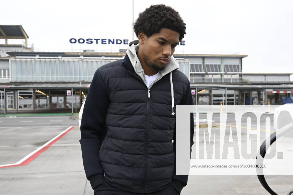 SC Braga v KAA Gent - UEFA Conference League Media Activities 21 10 2026 OOSTENDE, BELGIUM - OCTOBER 21 : Sonko Momodou forward of KAA Gent pictured at the Oostende airport before departure for the UEFA Conference League 2026 27 League Phase matchday 2 match between SC Braga and KAA Gent on October 21, 2026 in Oostende, Belgium, 21 10 2026 Oostende Belgium