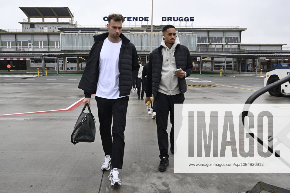 SC Braga v KAA Gent - UEFA Conference League Media Activities 21 10 2026 OOSTENDE, BELGIUM - OCTOBER 21 : Peersman Kjell goalkeeper of KAA Gent pictured at the Oostende airport before departure for the UEFA Conference League 2026 27 League Phase matchday 2 match between SC Braga and KAA Gent on October 21, 2026 in Oostende, Belgium, 21 10 2026 Oostende Belgium