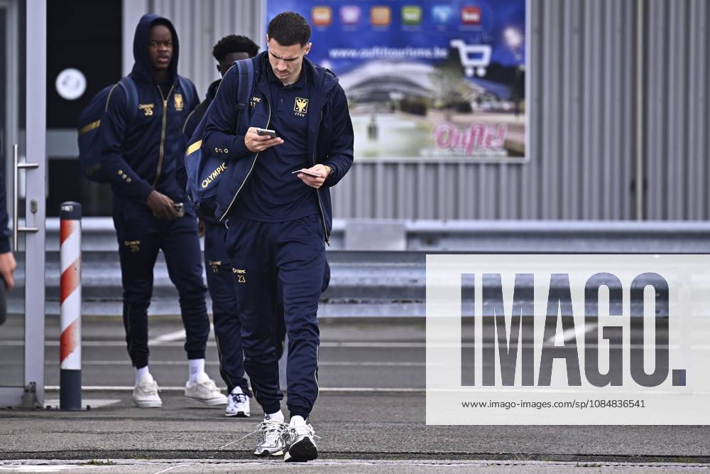 FC Midtjylland v Sint-Truidense VV - UEFA Conference League Media Activities 21 10 2026 LIEGE, BELGIUM - OCTOBER 21 : Diriken Alouis midfielder of Sint-Truidense VV pictured at the Liege airport before departure for the UEFA Conference League 2026 27 League Phase matchday 2 match between FC Midtjylland and Sint-Truidense VV on October 21, 2026 in Liege, Belgium, 21 10 2026 Liege Belgium