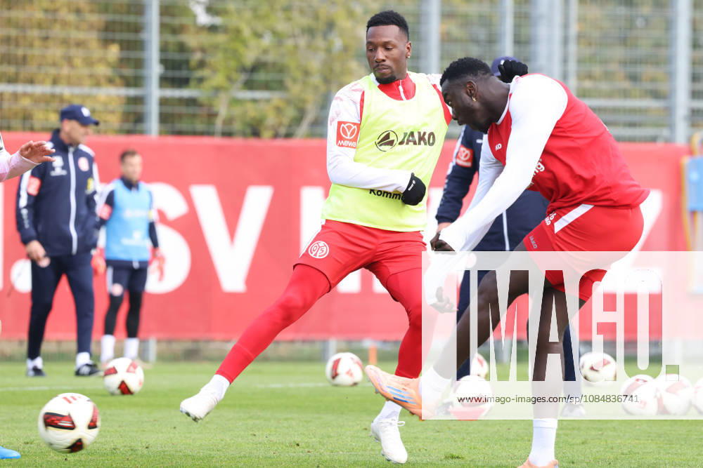 SHERALDO BECKER, SILAS KATOMPA MVUMPA TRAINING 1. FSV MAINZ 05 MAINZ